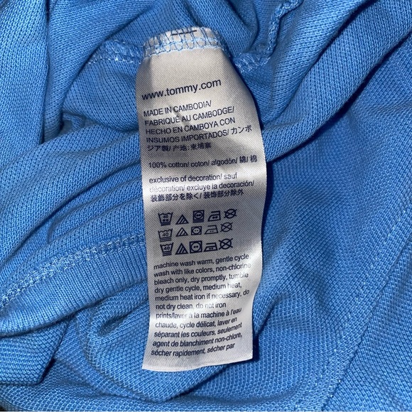 Tommy Hilfiger 18M Light Blue Polo Baby Onesie - Picture 8 of 8